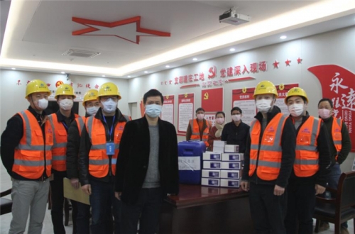 【防疫复工两手抓】杭州建工集团所属杭安公司领导赴之江实验室一期工程—园区工程（西区）机电安装项目部调研检查疫情防控和复工工作