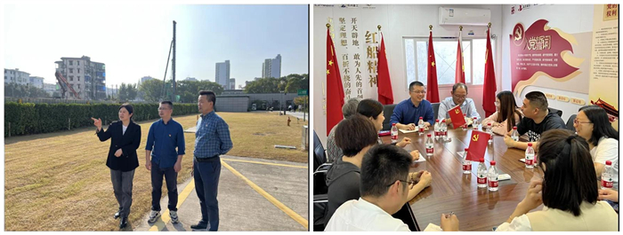 项目部与社区开展党建联建，共同探讨一期、二期的改进提升.jpg